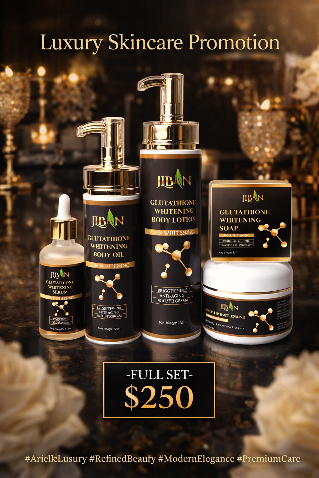 Glutathione Whitening Full Set